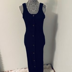 Sexy Black Long Dress